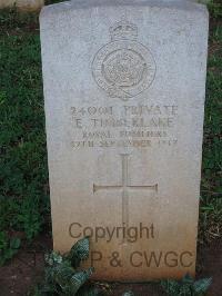 Dar Es Salaam War Cemetery - Timberlake, E